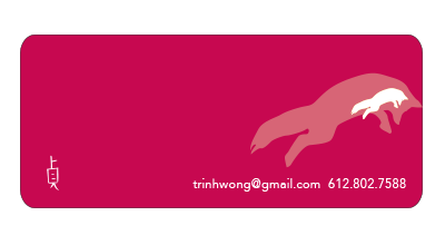 Trinh Wong business card