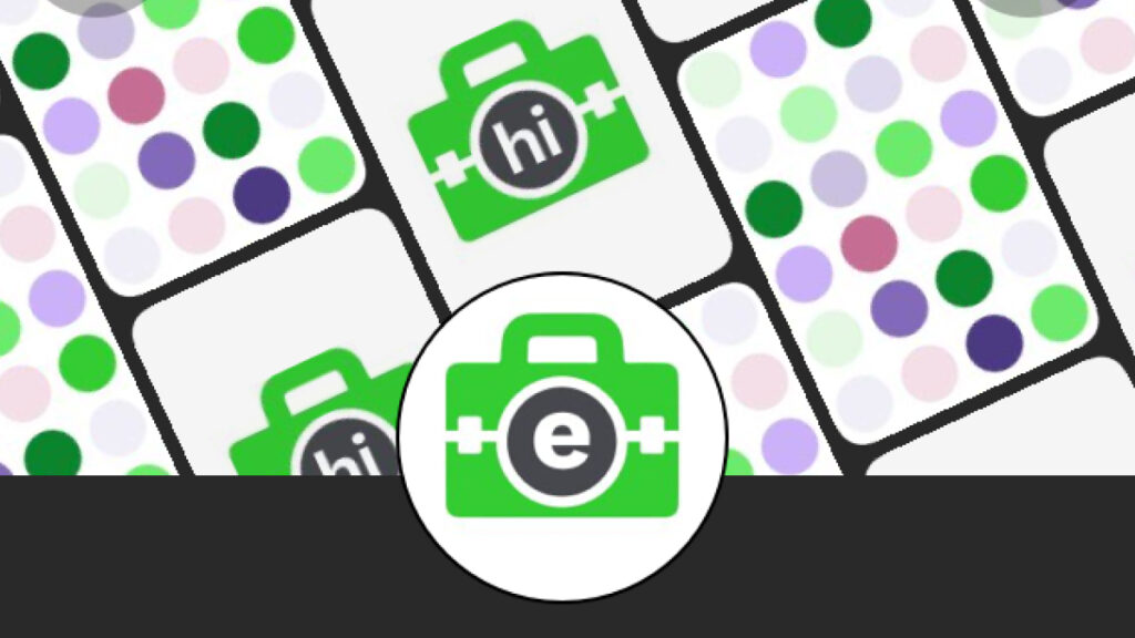 Easyfix featured image, logo and color palette background